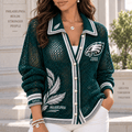 PLDE Women’s Open-Knit Cardigan NTKO